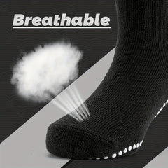 5 Pairs Non Slip Toddler Mid Tube Athletic Indoor Socks