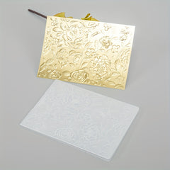 3D Flower Plastic Embossing Folders for DIY Scrapbooking