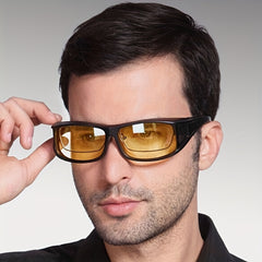 Men's Night Vision Goggles Dust proof Sunglasses Driving Sand Sunglasses