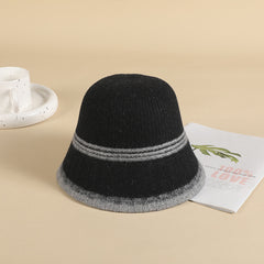 Multicolor Wool Bucket Hat Unisex Valentines Gift