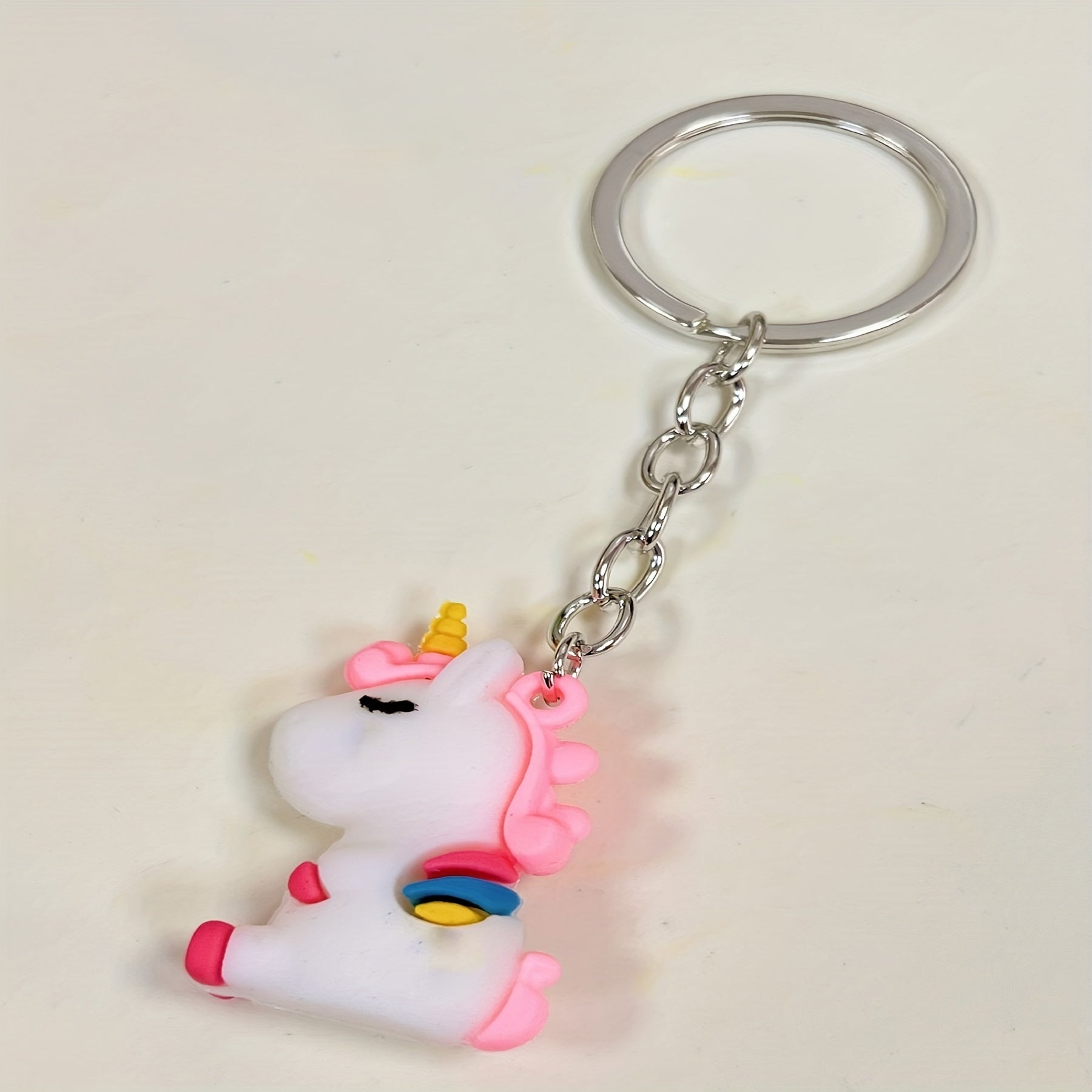 Cartoon Unicorn Keychain For Men - Backpack Gift