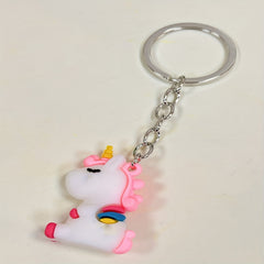Cartoon Unicorn Keychain For Men - Backpack Gift