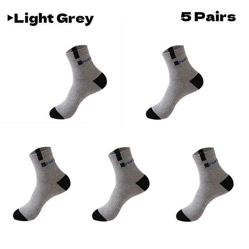 10pairs Boys Breathable Sports Socks Kids Students Children's Socks