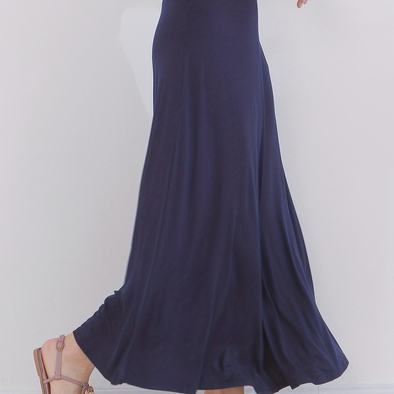 High Waist Maxi Skirt Casual Women's Clothing