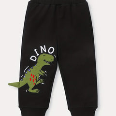 Boys Cotton Dinosaur Pants