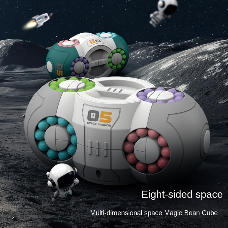 Magic Cube Manual & Brain Toy: 2-Person Battle Stress Relief