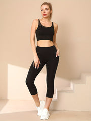 Quick Dry Yoga Leggings with Hip Lift for Women