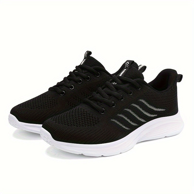 Women's Breathable Lightweight Lace Up Running Shoes