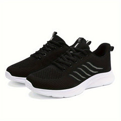 Women's Breathable Lightweight Lace Up Running Shoes