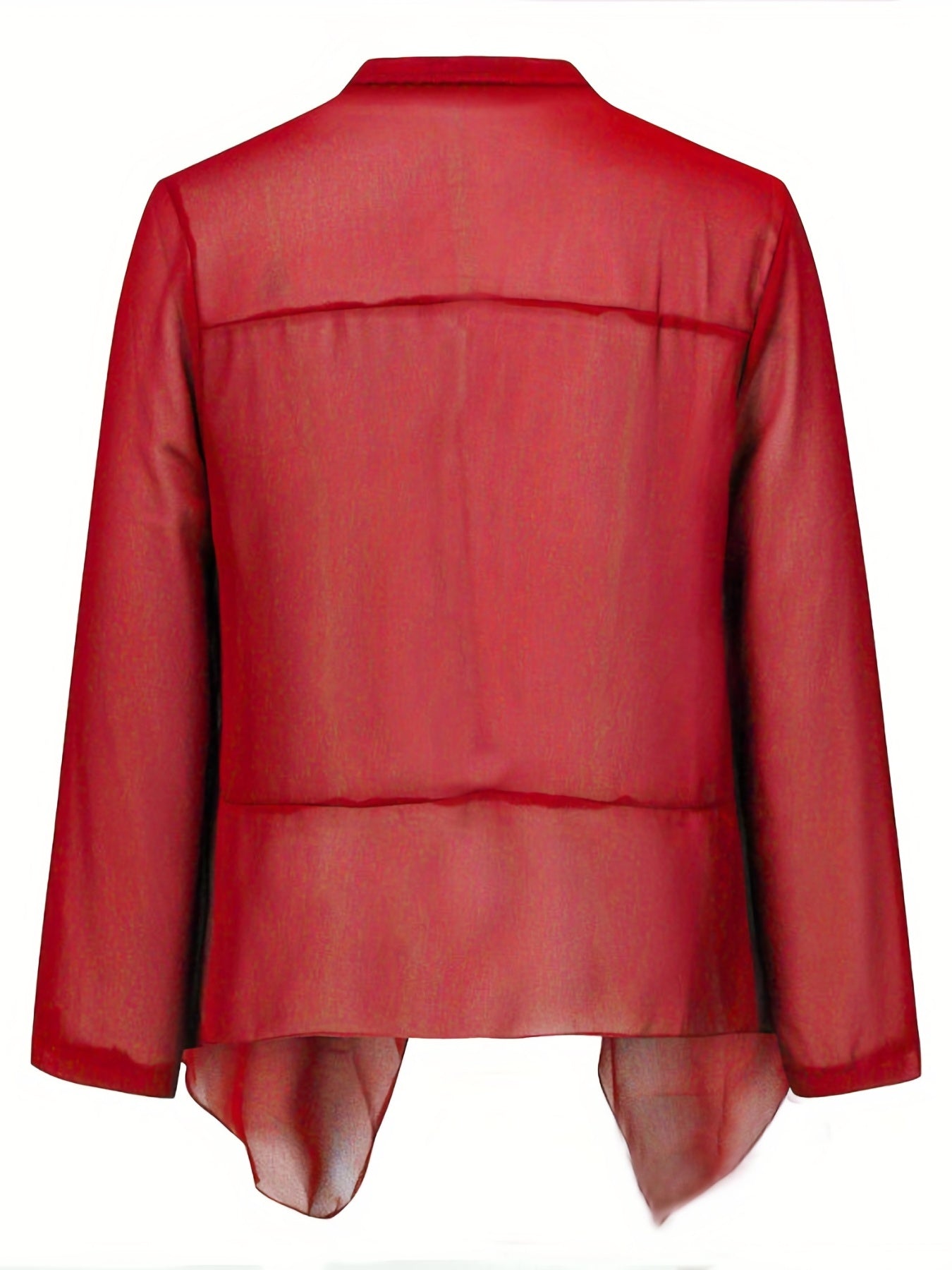 Women's Solid Open Front Cardigan 3/4 Sleeve for Spring & Summer