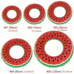 Watermelon Inflatable Mattress for Pool Parties and Beach Fun