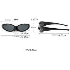 Full Wrap Around Frame Sunglasses for Men