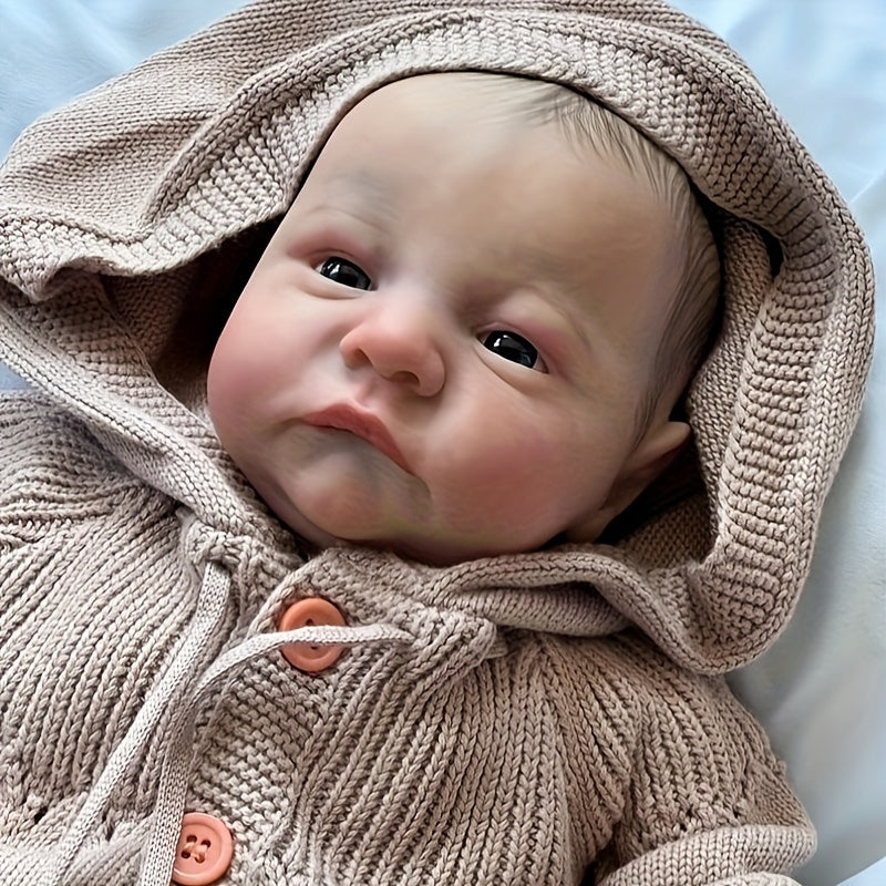 Realistic 19 Inch Reborn Baby Doll Soft Vinyl Lifelike Newborn Toy