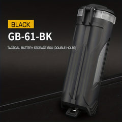 Waterproof MOLLE Case for CR123 AAA Batteries