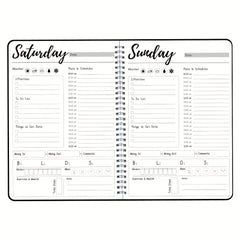 Trees Daily Weekly Planner Notepa...