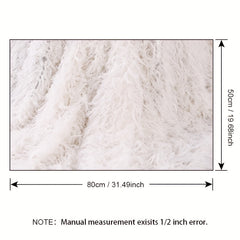 Feather Fabric for DIY Clothing and Home Textile
