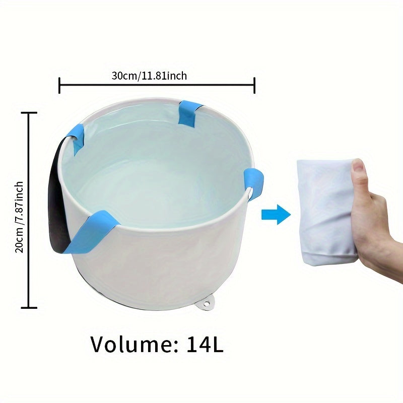 Portable Foldable Bucket Water Storage for Outdoor Camping Picnic Fishing Travel