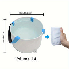 Portable Foldable Bucket Water Storage for Outdoor Camping Picnic Fishing Travel