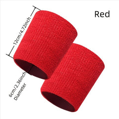 2pcs Sweat-absorbing Fitness Wrist Protectors