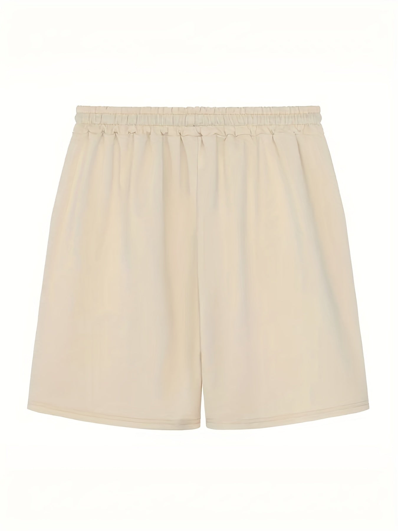 Men's Casual Solid Drawstring Shorts For Summer