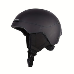 Adjustable Snowboarding Ski Helmet with Detachable Plush Cover