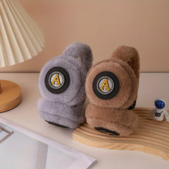 Plush Ear Warmers Soft Fluffy Headband Fit Men Women Ideal for Cycling