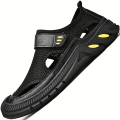 Men's Closed Toe Sandals Breathable Non Slip Beach Shoes