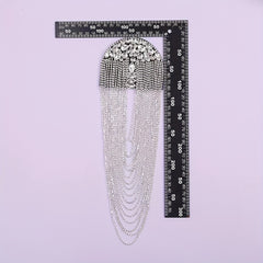 Vintage Beaded Tassel Rhinestone Suit Accessories for Men and Women