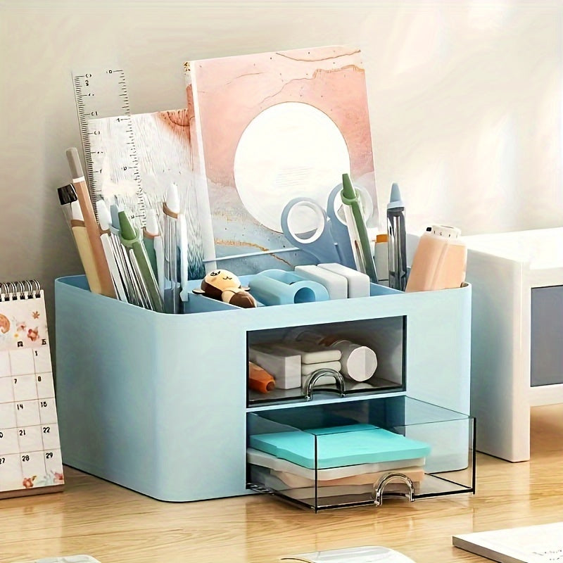 1pc Storage Box Cosmetic Organizer Jewelry Storage Box Desktop Organizer