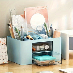 1pc Storage Box Cosmetic Organizer Jewelry Storage Box Desktop Organizer