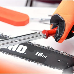 Chainsaw Sharpener File Kit 10pcs Set 5/32, 3/16, 17/32 Wood Handle