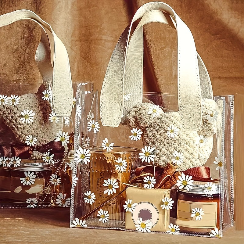 2pcs Small Daisy Gift Bag Wedding Bridesmaids Portable Gift Bag