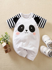 Baby Cartoon Panda Bodysuit