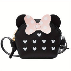 Cartoon Pattern Crossbody Bag Animal Coin Purse Small PU Princess Shoulder Bag