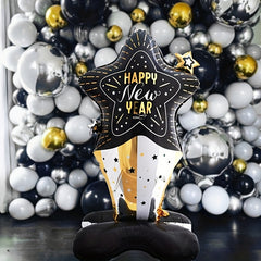Large 4D Year Decoration Balloons for Indoor & Outdoor Party