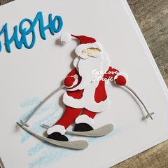 Catlove Santa Claus Christmas Metal Cutting Dies Scrapbooking Stencil Die