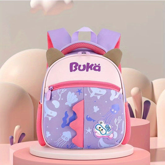 Kids' Spine Protection Backpack Lightweight Kindergarten Bag