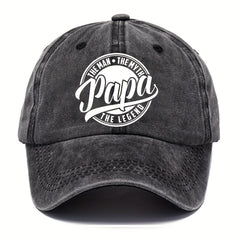 Adjustable Cotton Baseball Cap Retro Sunscreen Hat Men Women