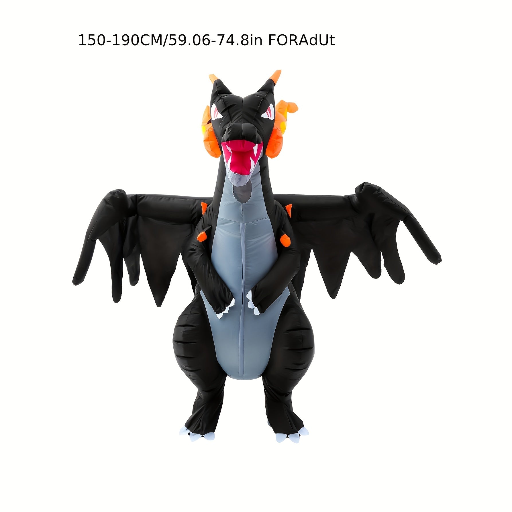 Dinosaur Inflatable Costume Halloween Party Cosplay Dress Up