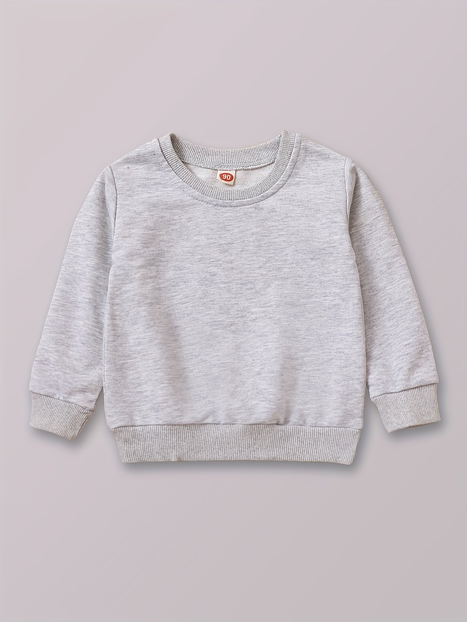Boys Creative Pullover Sweatshirt Long Sleeve Crew Neck Tops