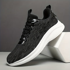 Breathable Lace-Up Sneakers Lightweight Running Shoes