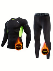 Men's Thick Fit Sport Set for Fall Winter Fitness