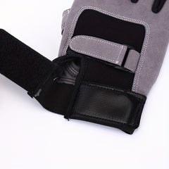 Unisex Half Finger Cycling Gloves Adjustable Non Slip