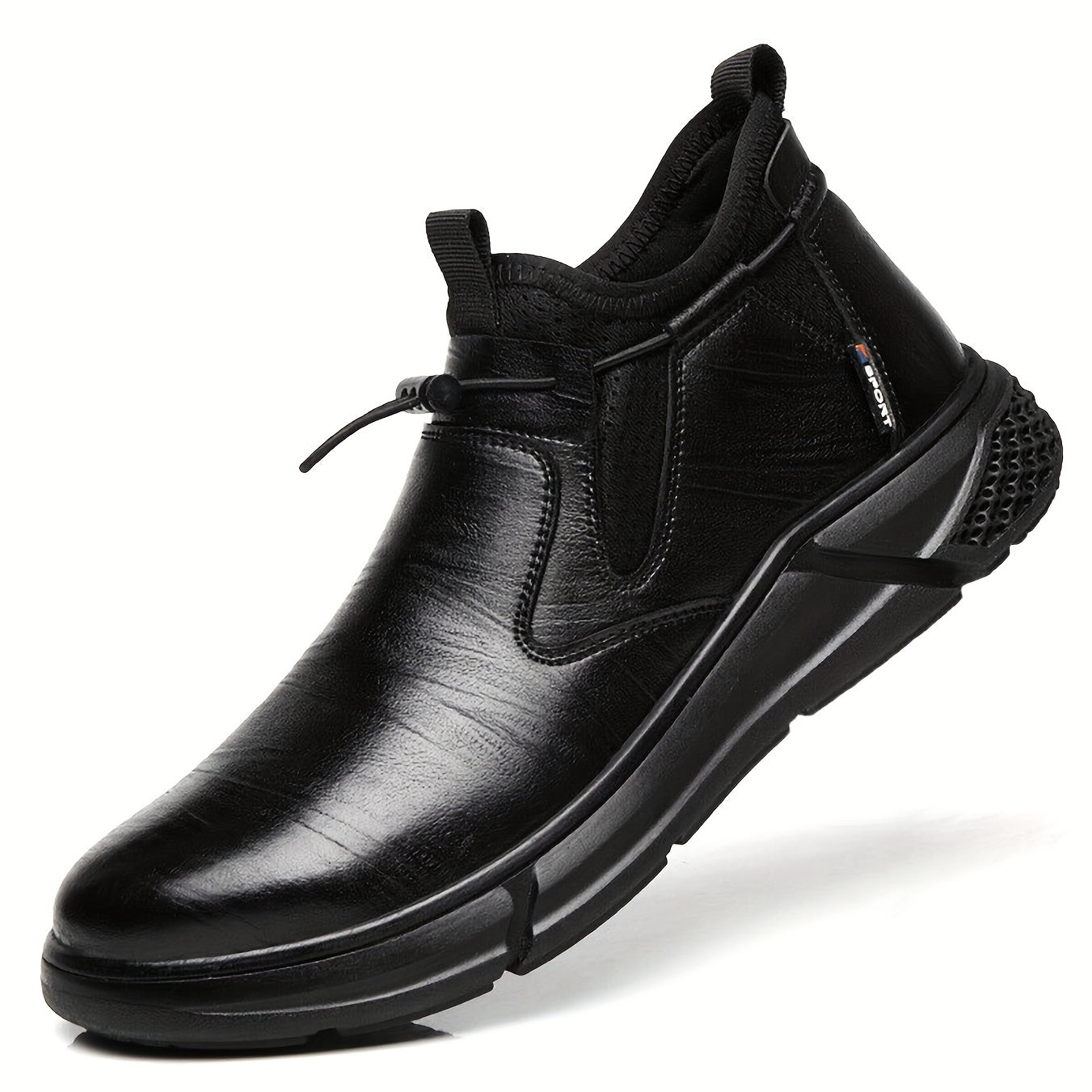 Men's Waterproof Leather Work Boots Non Slip Industrial Outdoor