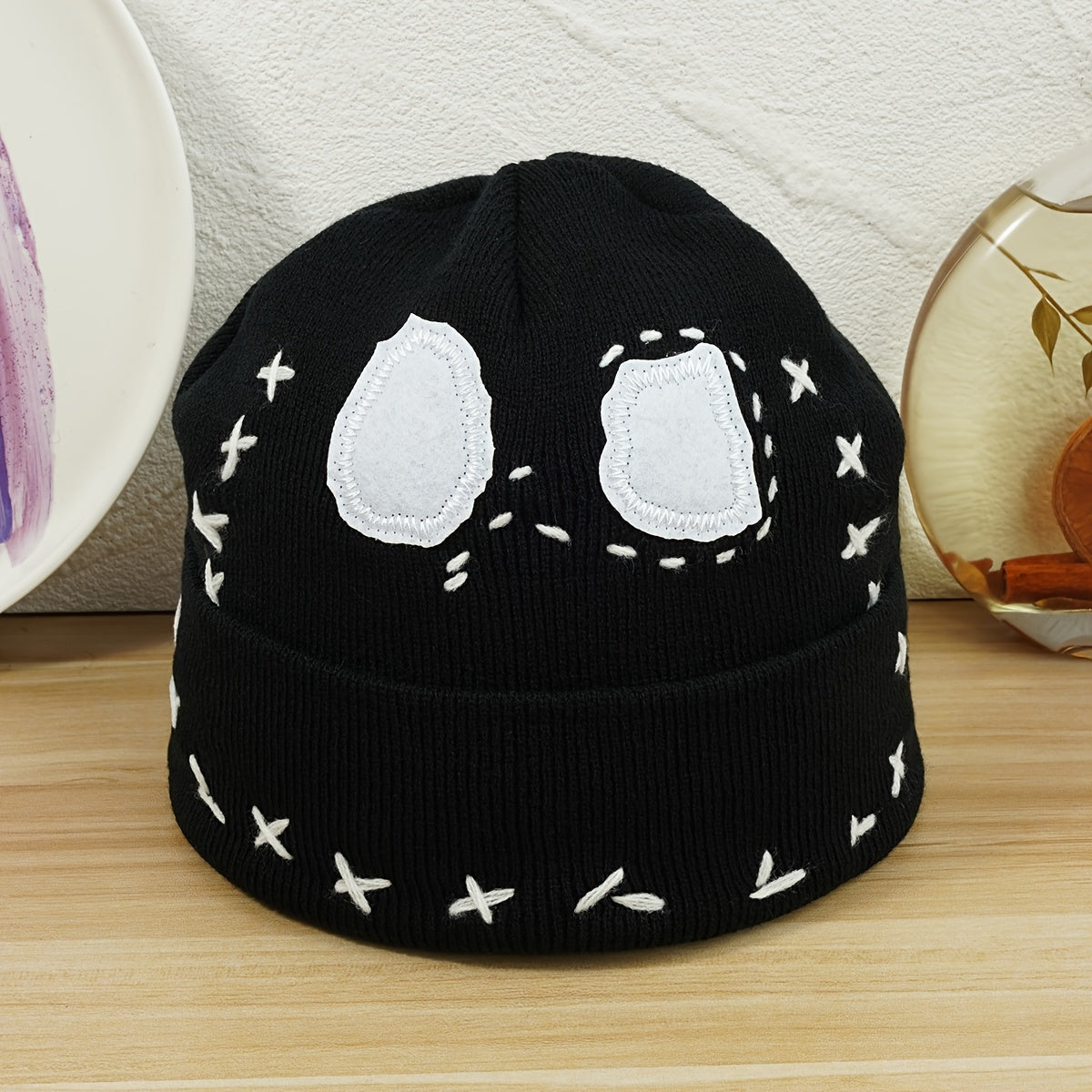 Winter Beanie Hat Soft Knit Beanie Warm Skull Cap Unisex Chinese Year Gift