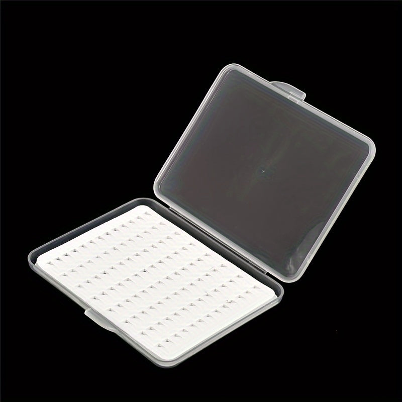 1pc Fly Fishing Bait Box Transparent Fly Hook Storage Box Outdoor Fishing Tackle