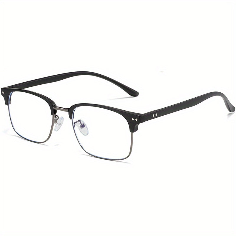Men's Anti Light Business Glasses with Case