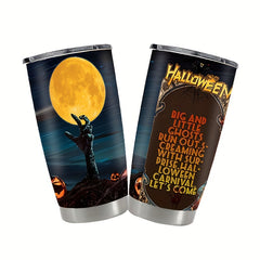Halloween Printed Stainless Steel Water Cup 20oz