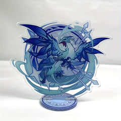 Wind Theme Acrylic Standing Sign