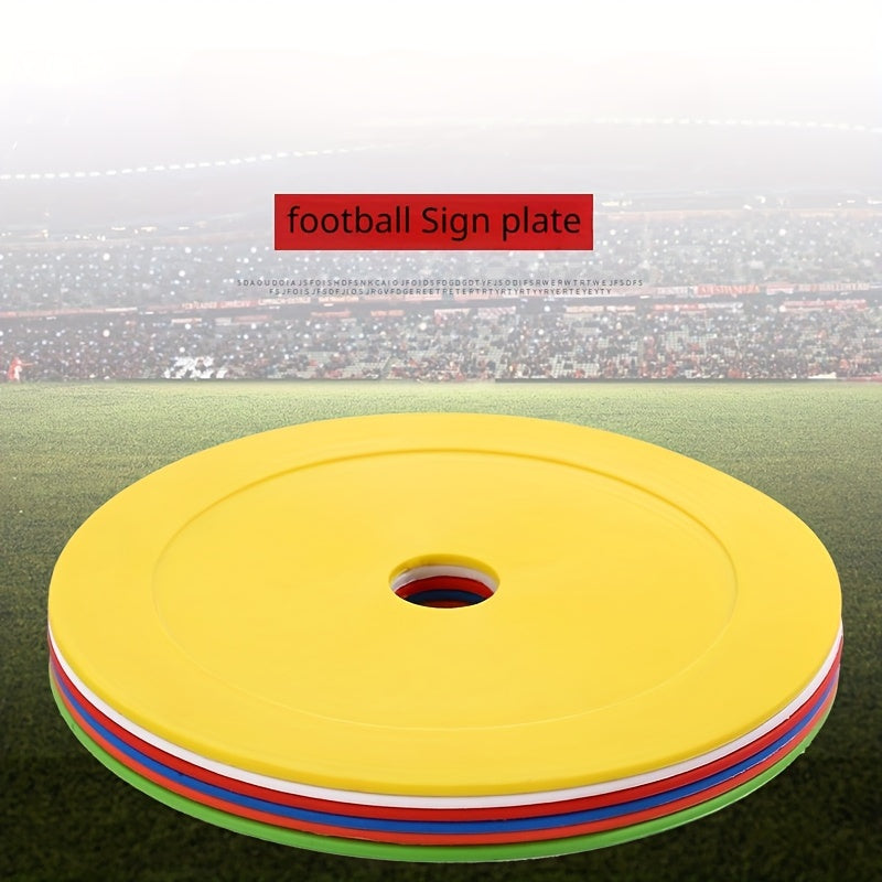 Soccer Ball Training Flat Disc Agility Speed Equipment